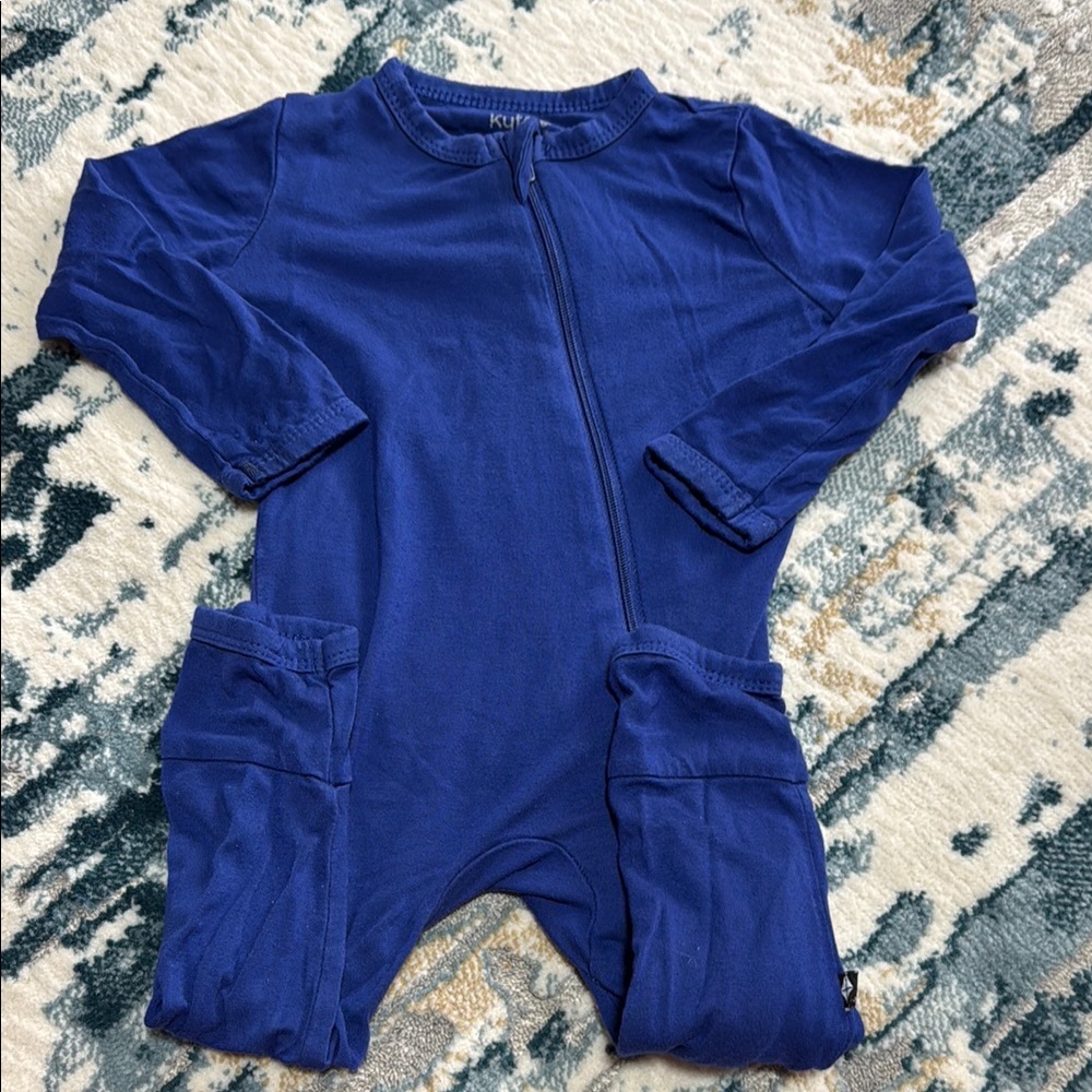 Kyte Baby Royal Zip-Up Romper - 12-18 Months